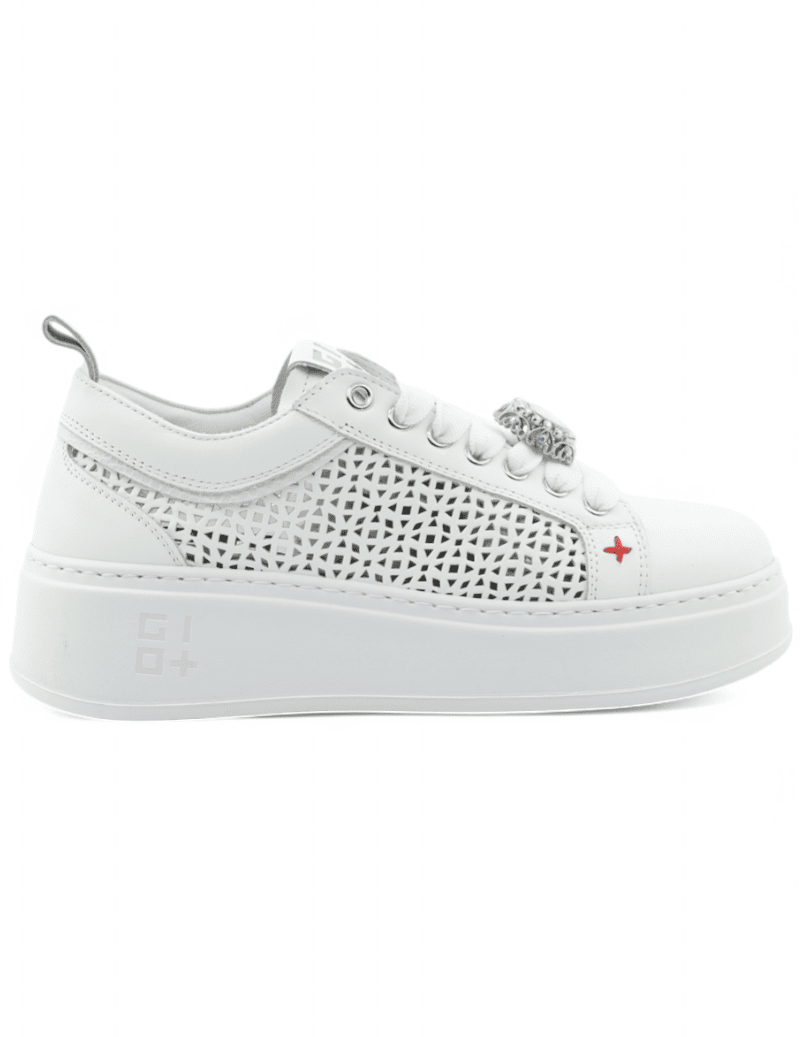 GIO+ PIA330A  SNEAKER COMBI WHITE /VIPERIAN - Atelier Fratelli Carbè