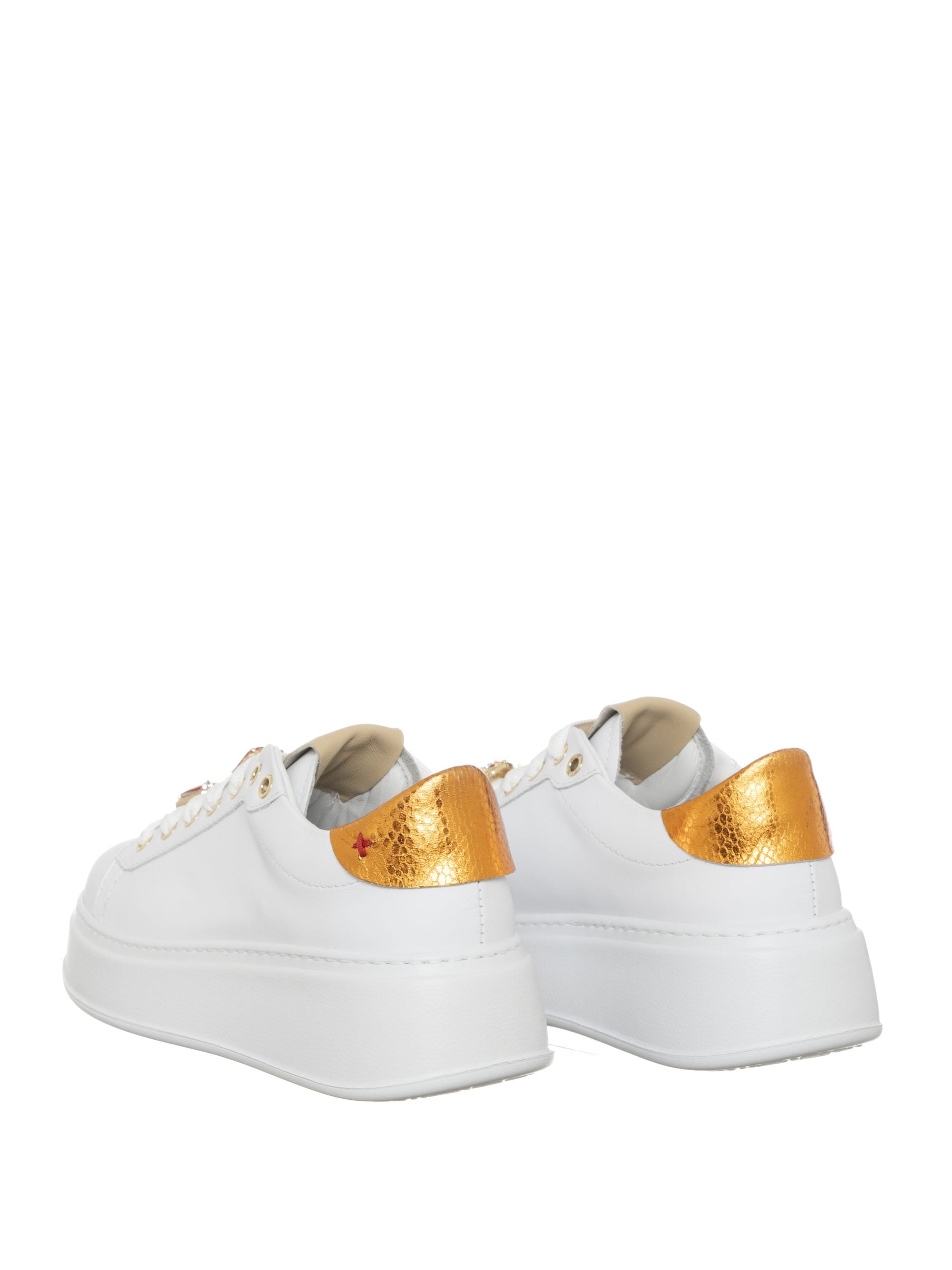 GIO+ PIA316A SNEAKER COMBI FARFA ARANCIA - Atelier Fratelli Carbè