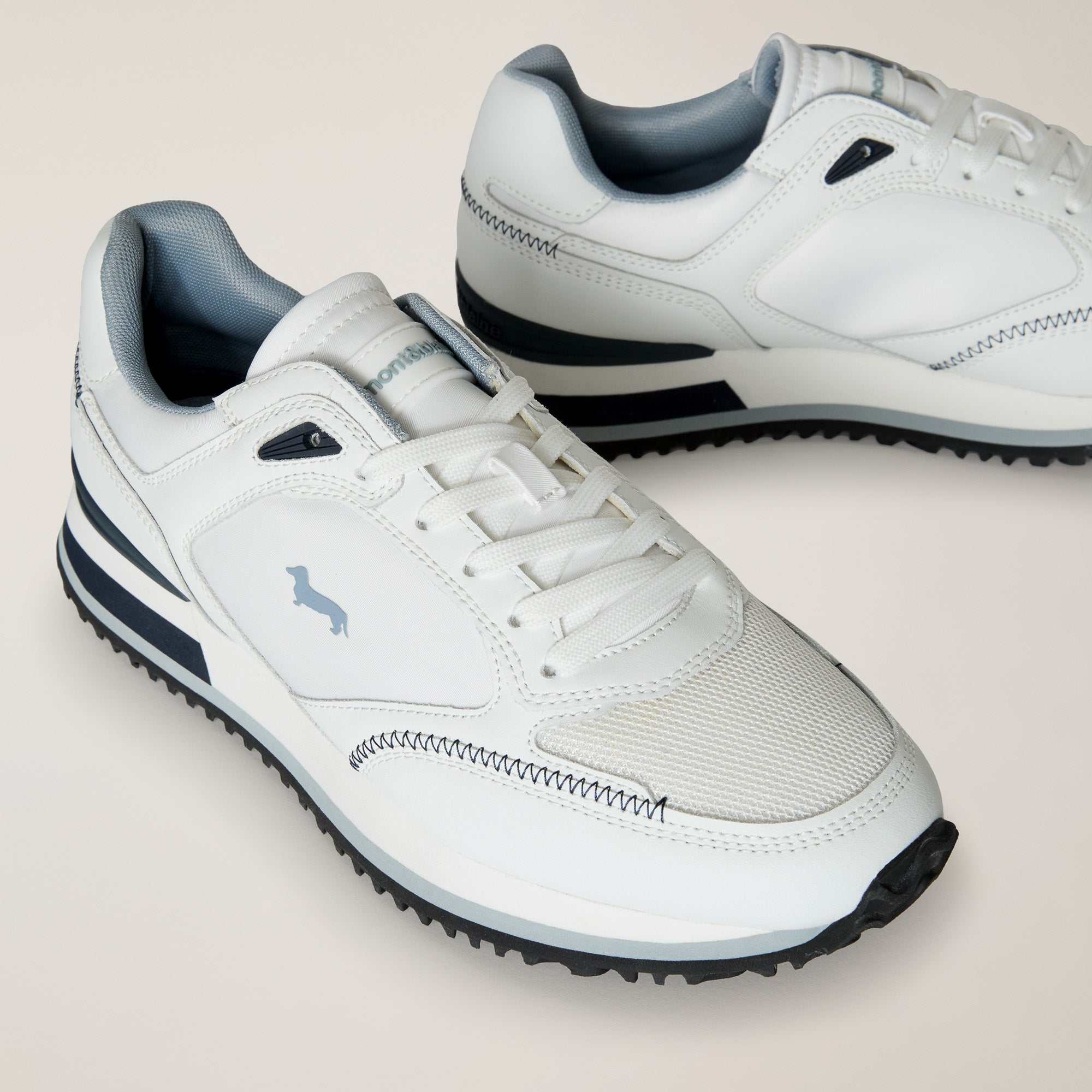 Harmont&Blaine EFM.251.050.6520  SNEAKER CAMOSCIO TEX MESH - Atelier Fratelli Carbè