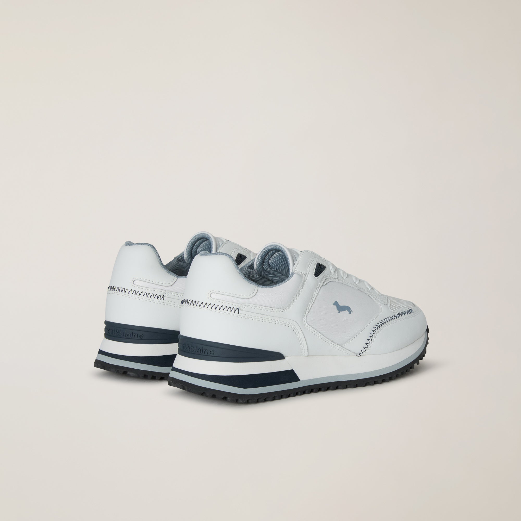 Harmont&Blaine EFM.251.050.6520  SNEAKER CAMOSCIO TEX MESH - Atelier Fratelli Carbè