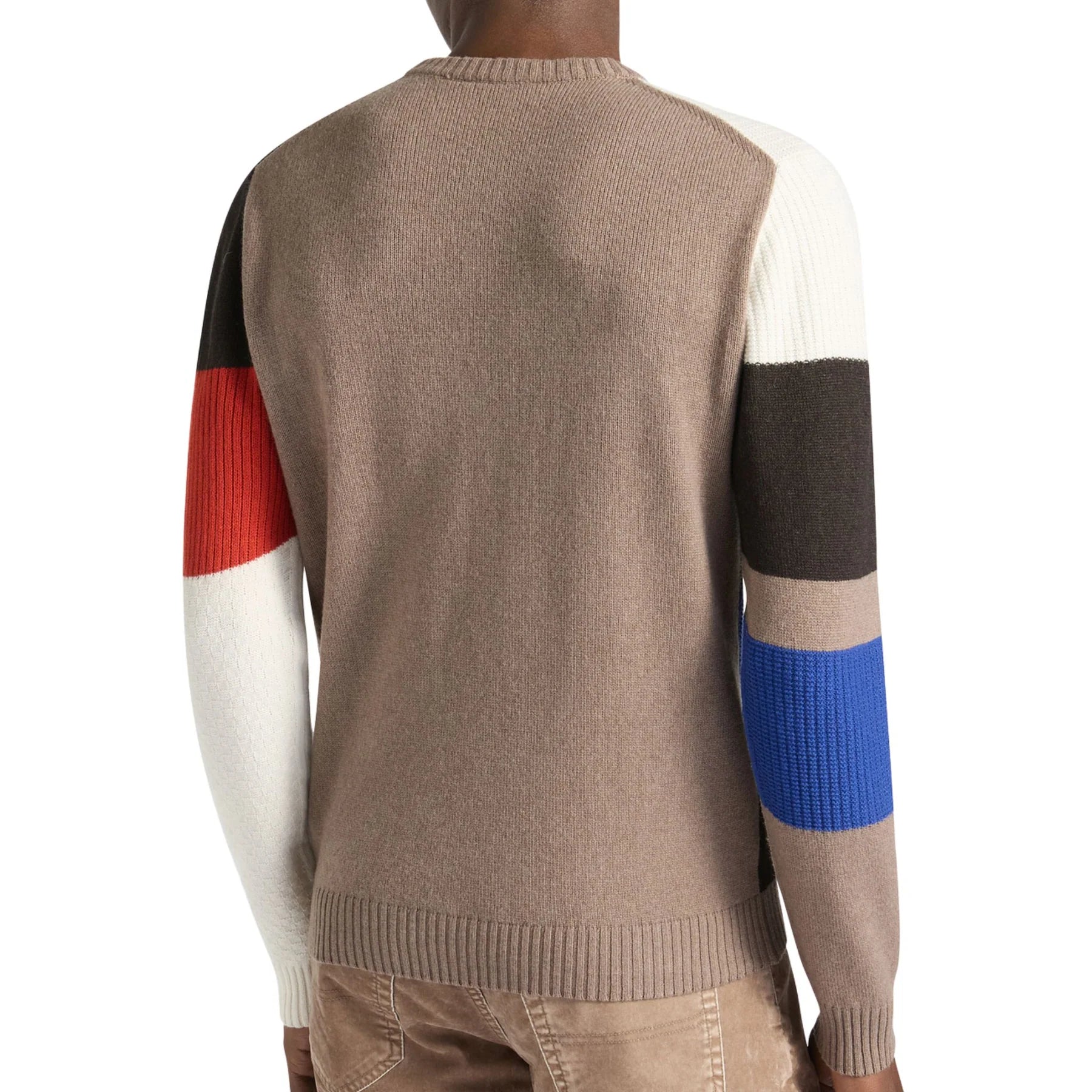 Harmont&Blaine HRP787030646 704  KNIT PARICOLLO COLOR BLOCK RASATO + 3D - Atelier Fratelli Carbè