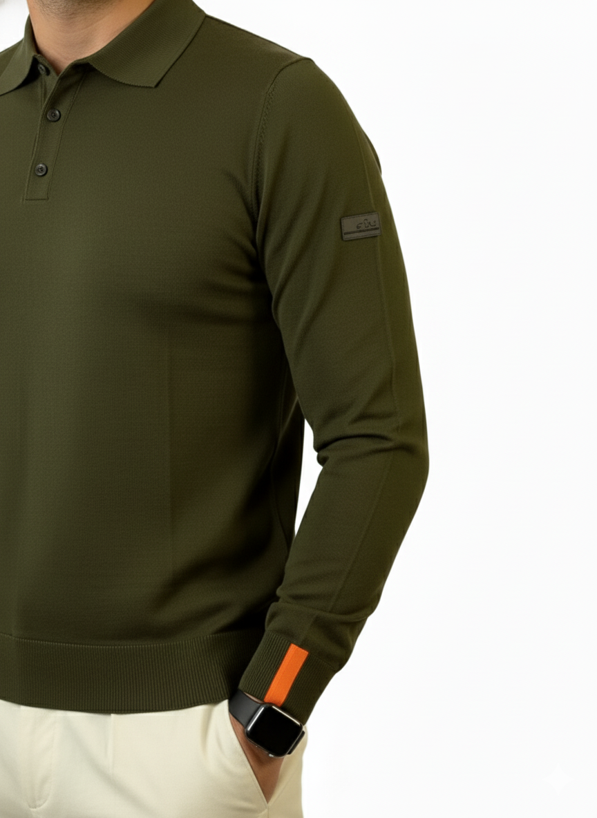 HESKIMO HE9400009 MILITARE POLO TECH MARINO - Atelier Fratelli Carbè