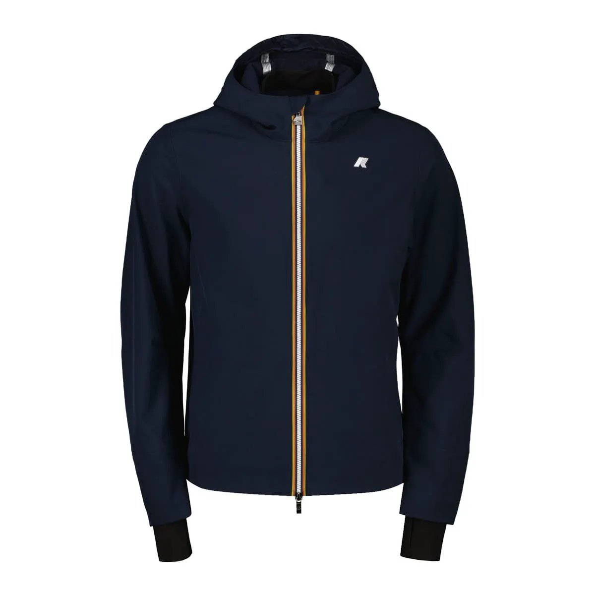 K-WAY K6131BW Jacko Bonded - vista laterale - Blue Depth