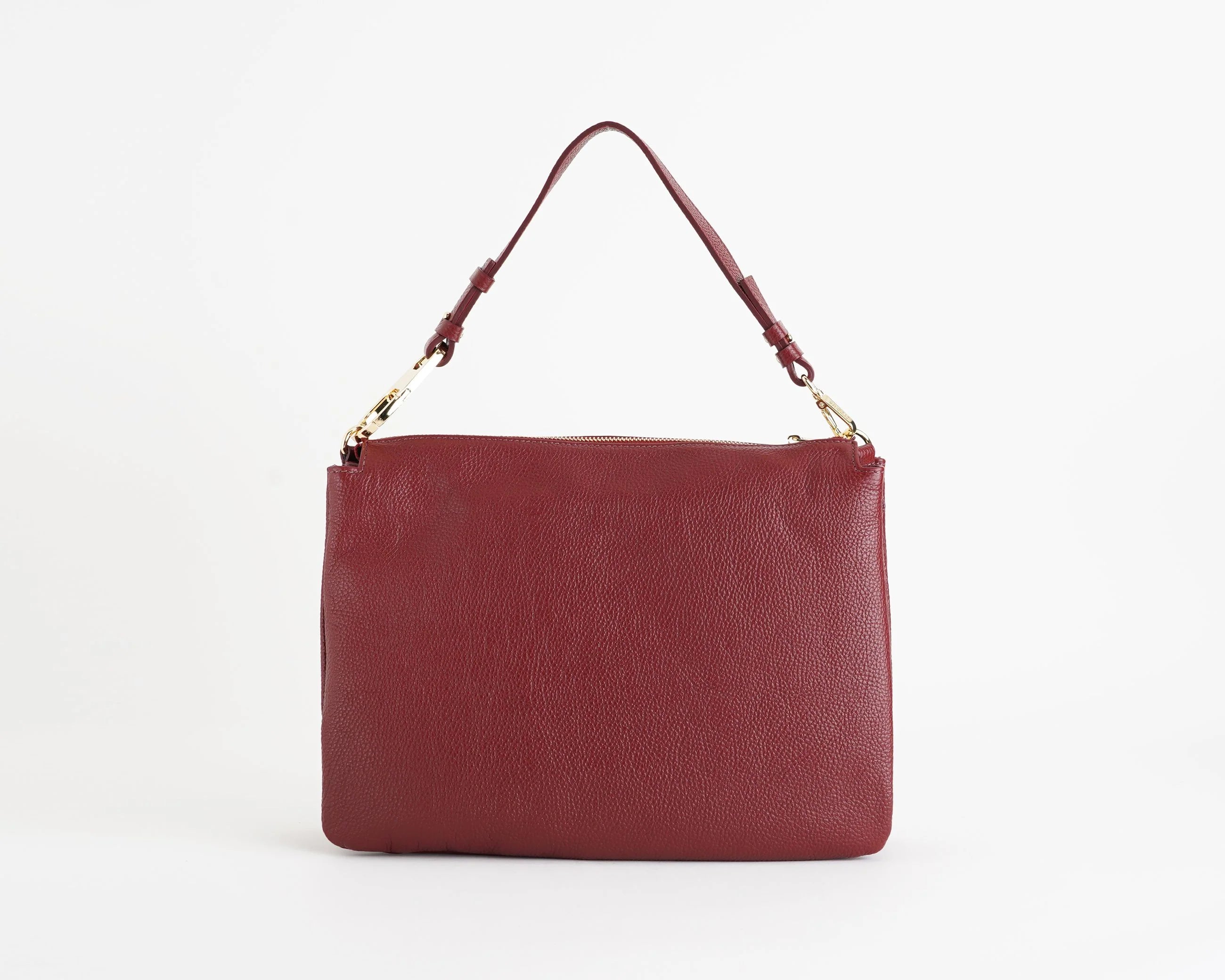 MY BEST BAG FIRENZE F1-MYB-1019 (CARMINE) SHOPPING BAG LEATHER BAG