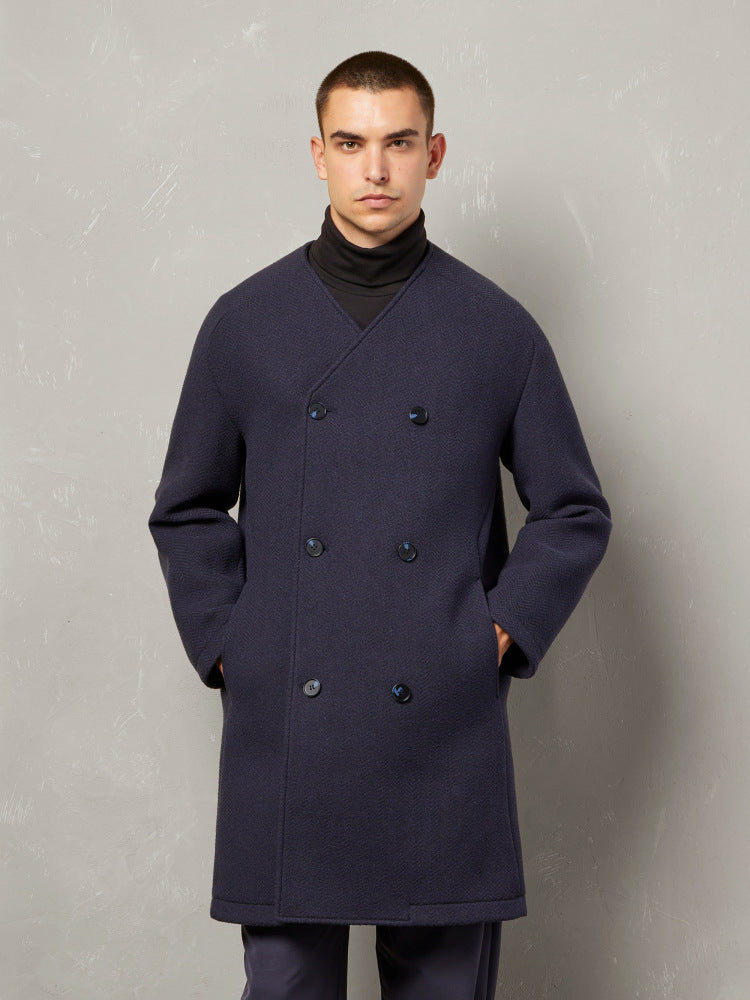 MACRON MCH KARL COAT NAV  COAT KARL COAT BLK - Atelier Fratelli Carbè