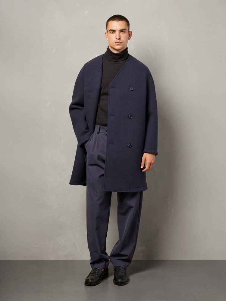 MACRON MCH KARL COAT NAV  COAT KARL COAT BLK - Atelier Fratelli Carbè