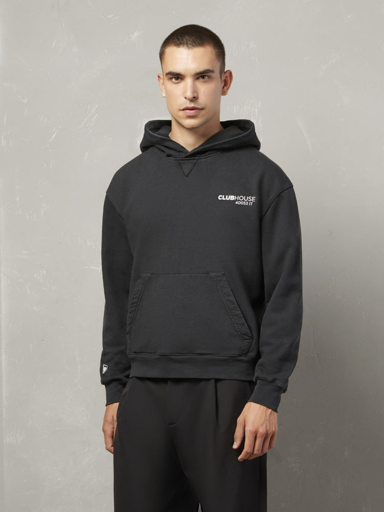 MACRON MCH CF LEWIS HOODIE HLF BLACK  HOODIE LEWIS HOODIE HLF BLACK - Atelier Fratelli Carbè