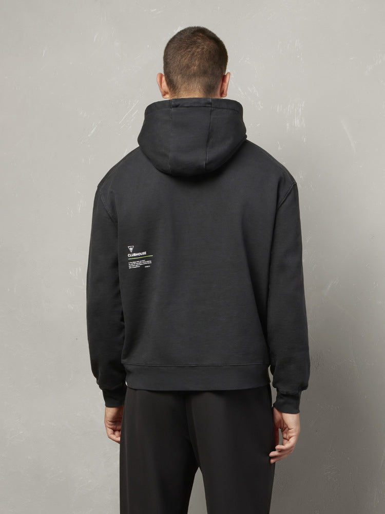 MACRON MCH CF LEWIS HOODIE HLF BLACK  HOODIE LEWIS HOODIE HLF BLACK - Atelier Fratelli Carbè