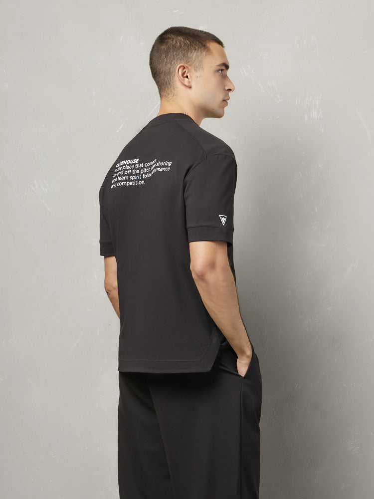 MACRON MCH CG MAX J03 T-SHIRT BLK  T-SHIRT T-SHIRT BLACK - Atelier Fratelli Carbè