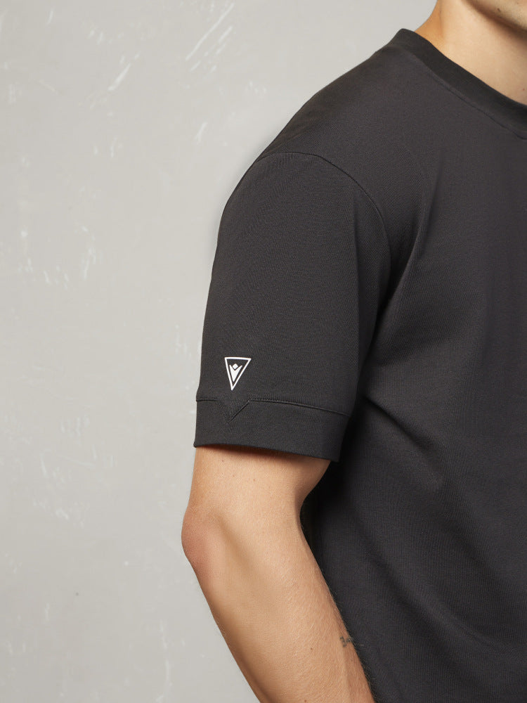 MACRON MCH CG MAX J03 T-SHIRT BLK  T-SHIRT T-SHIRT BLACK - Atelier Fratelli Carbè