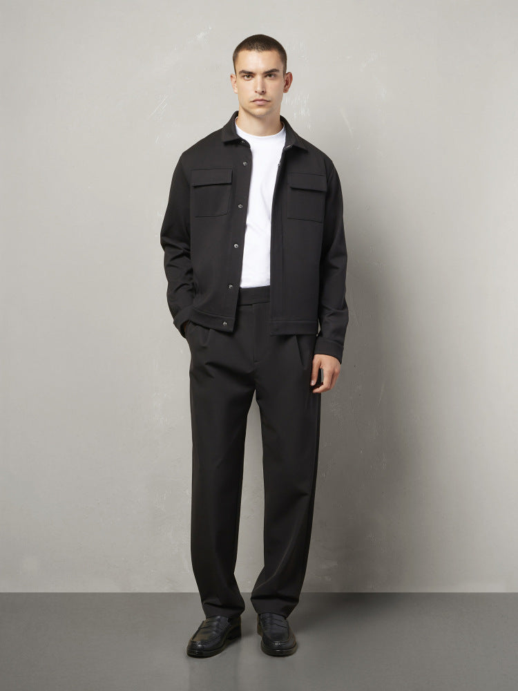 MACRON MCH FCF TESEO  BLK  SHIRT TECH OVERSHIRT - Atelier Fratelli Carbè