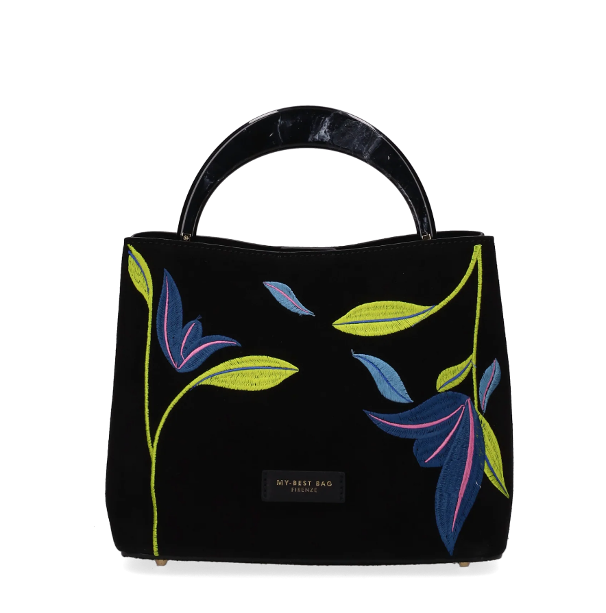 MY BEST BAG FIRENZE F2-MYB-3033L-S03 HAND BAG INGRID VISION SUEDE by MY BEST BAG FIRENZE
