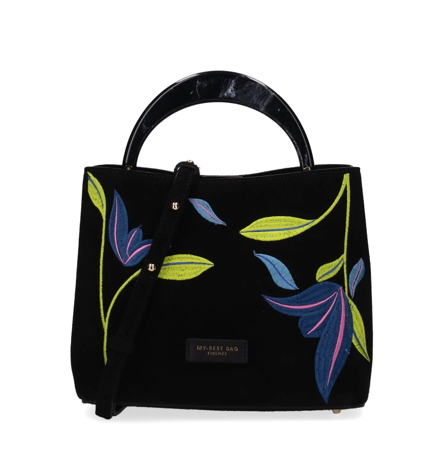 MY BEST BAG FIRENZE F2-MYB-3033L-S03 HAND BAG INGRID VISION SUEDE by MY BEST BAG FIRENZE