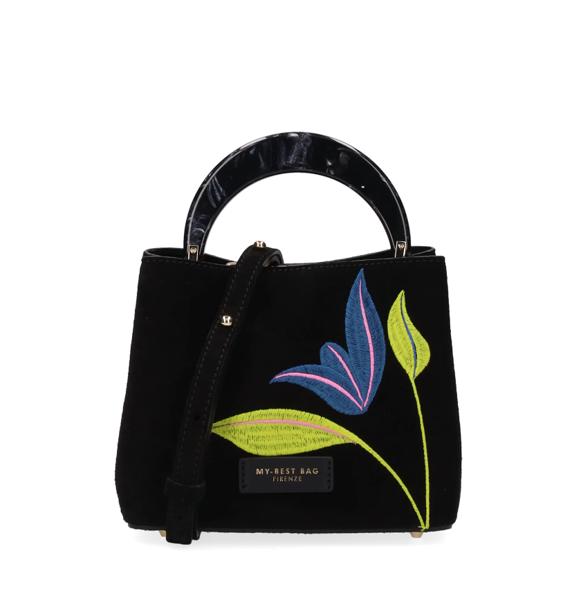 MY BEST BAG FIRENZE F2-MYB-3034S-S03 HAND BAG INGRID VISION SUEDE by MY BEST BAG FIRENZE