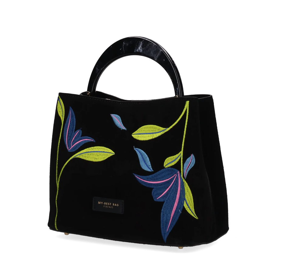 MY BEST BAG FIRENZE F2-MYB-3033L-S03 HAND BAG INGRID VISION SUEDE by MY BEST BAG FIRENZE