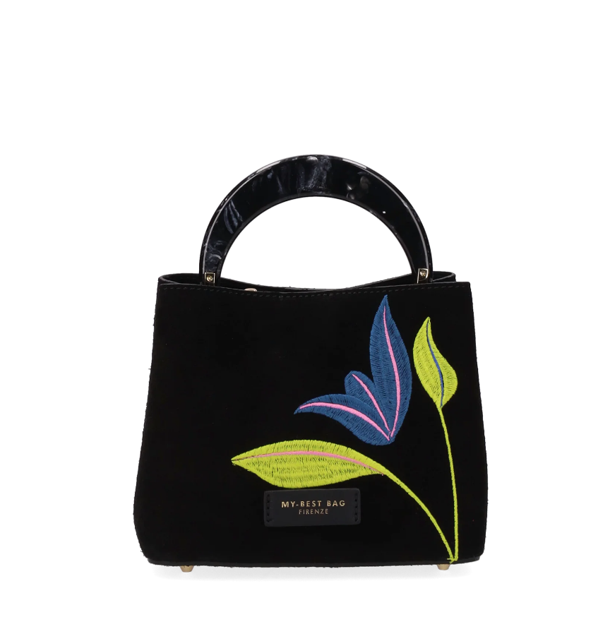 MY BEST BAG FIRENZE F2-MYB-3034S-S03 HAND BAG INGRID VISION SUEDE by MY BEST BAG FIRENZE