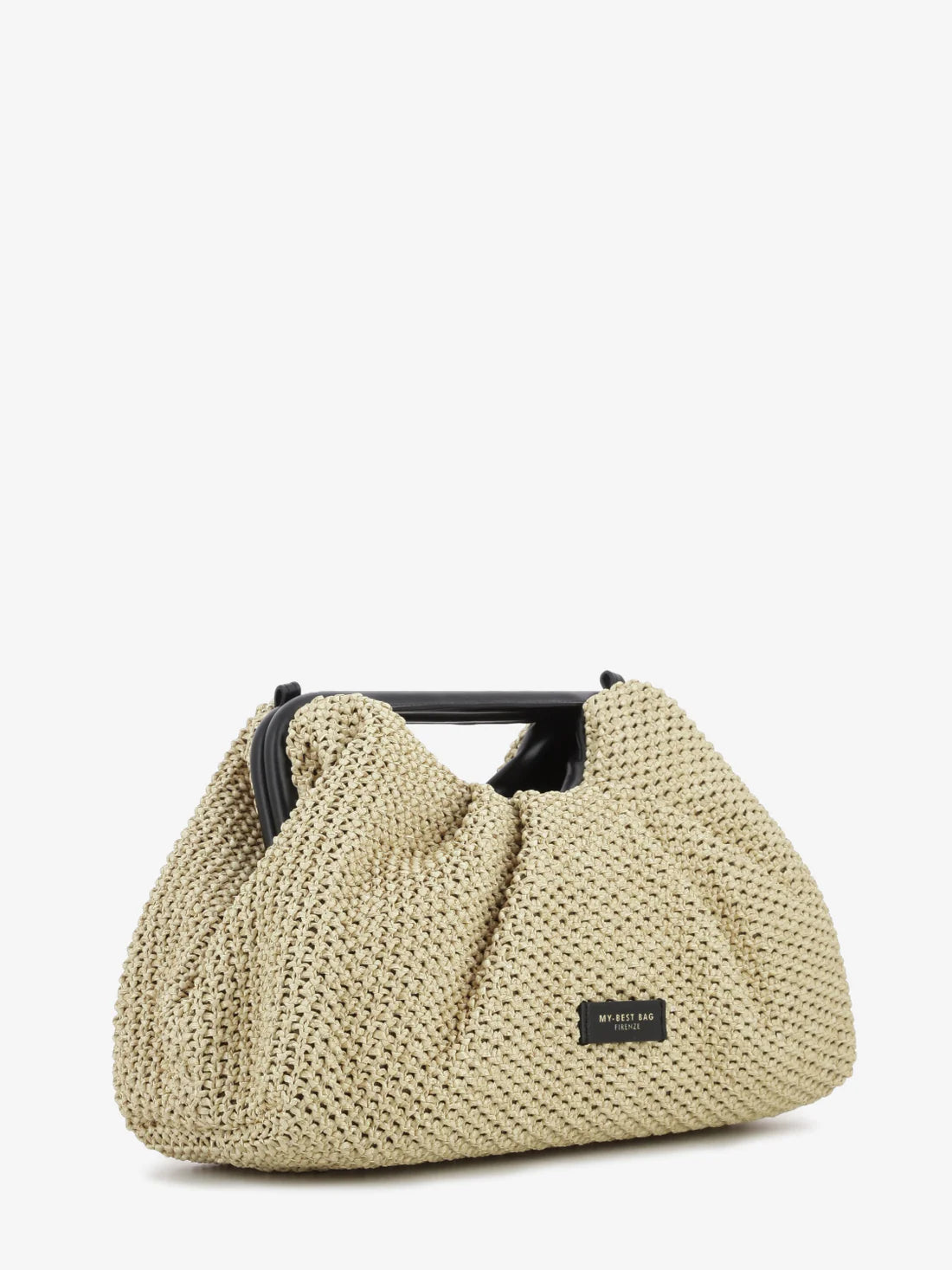 MY BEST BAG FIRENZE S1-MYB-2047 NATURAL  SHOPPING BAG JANINE TABRU