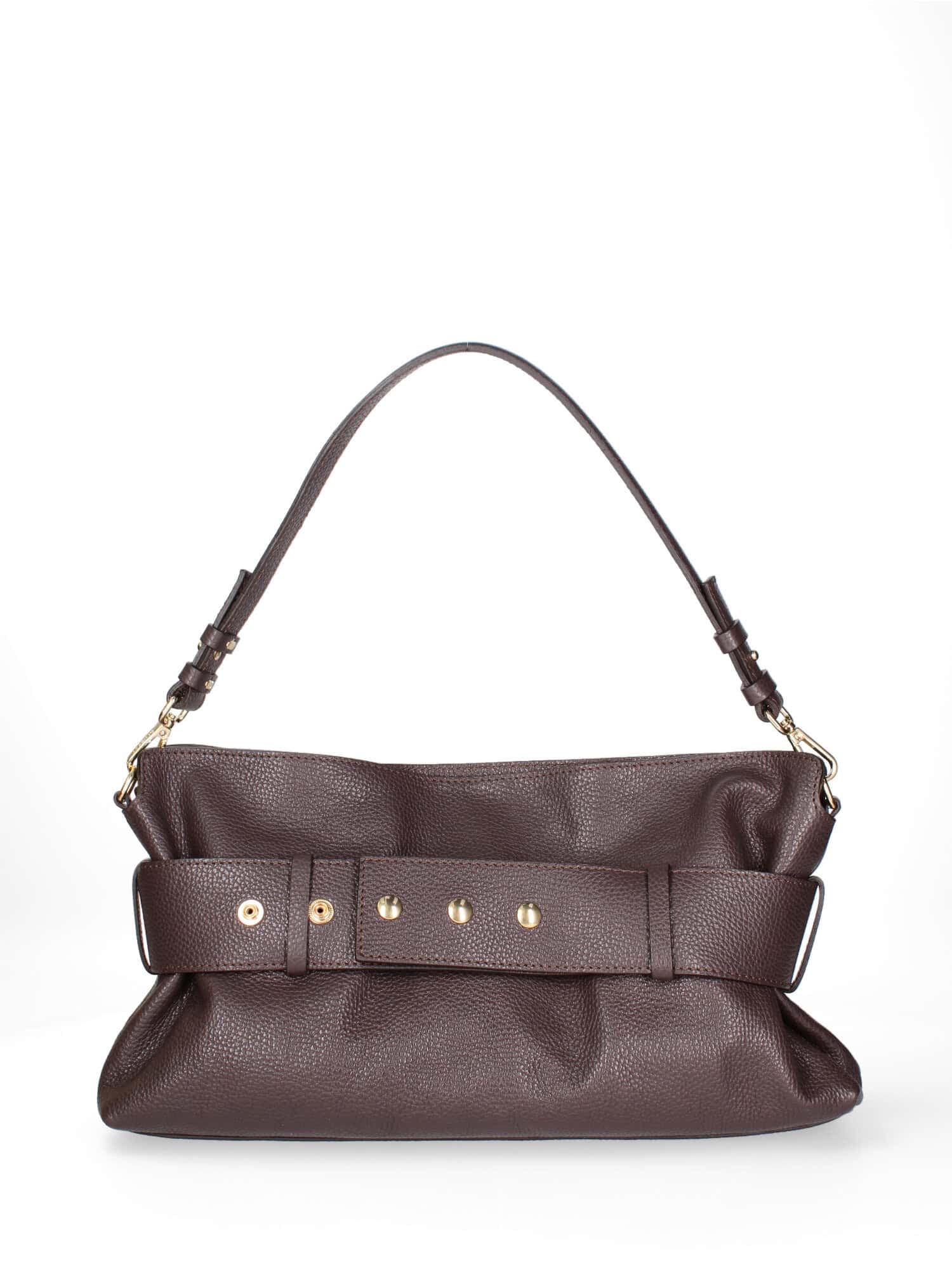 MY BEST BAG FIRENZE F1-MYB-1041 CHOCCOLATE BORSA IN PELLE - Atelier Fratelli Carbè