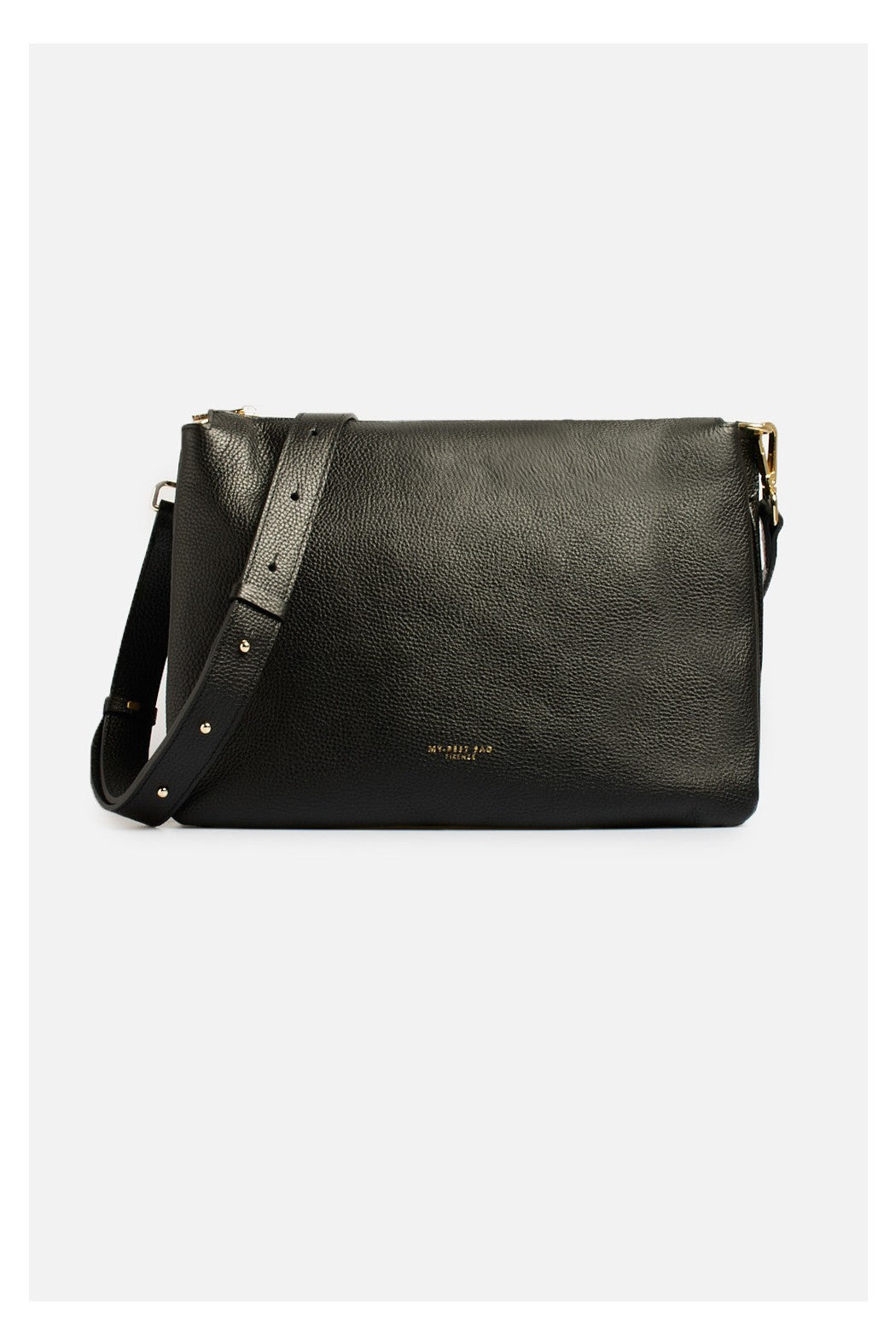 MY BEST BAG FIRENZE F1-MYB-1019 NERO  SHOPPING BAG BORSA IN PELLE - Atelier Fratelli Carbè