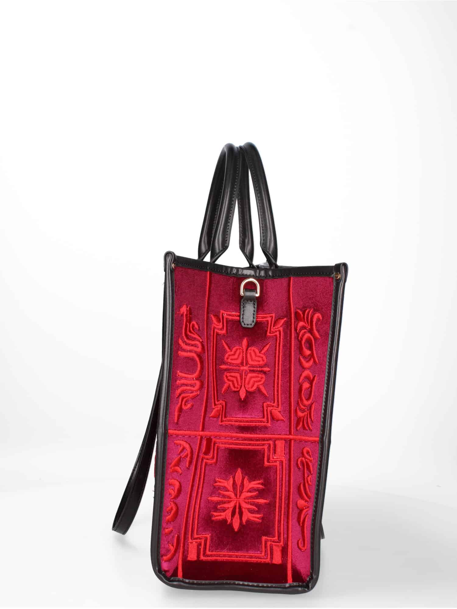 MY BEST BAG FIRENZE POMPEI F1-MYB-1001 PMP  SHOPPING BAG BORSA IN PELLE - Atelier Fratelli Carbè