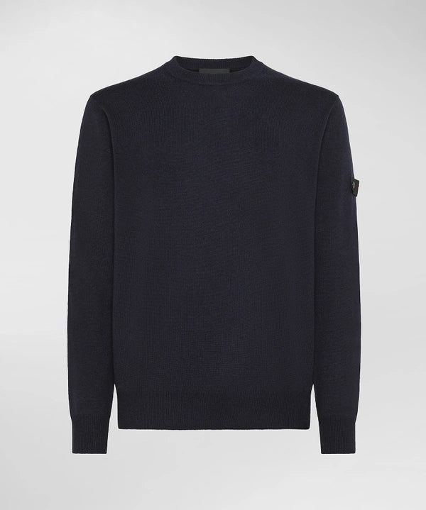 PEUTEREY NEW MARLON NC PEU539199011947 215  KNIT PULLOVER IN TRICOT MISTO LANA - Atelier Fratelli Carbè