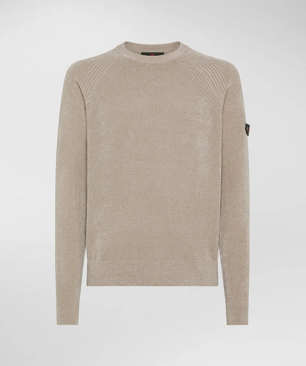 PEUTEREY SIRONI 01 PEU562399011970  KNIT Maglia in ciniglia rasata - Atelier Fratelli Carbè