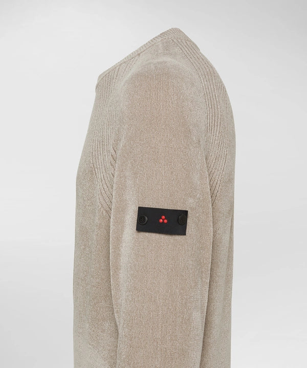 PEUTEREY SIRONI 01 PEU562399011970  KNIT Maglia in ciniglia rasata - Atelier Fratelli Carbè