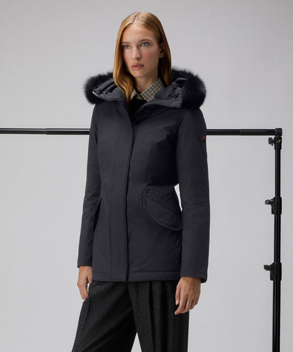 PEUTEREY DONNET KL FUR NER TRENCH PED44450119150NER - Atelier Fratelli Carbè