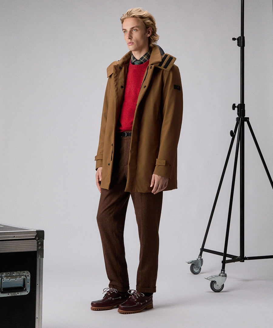 PEUTEREY GROFF KP PEU 331001181511  TRENCH TRENCH IN TESSUTO TECNICO ANTIPIOGGIA E ANTIVENTO - Atelier Fratelli Carbè