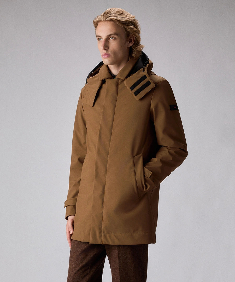 PEUTEREY GROFF KP PEU 331001181511  TRENCH TRENCH IN TESSUTO TECNICO ANTIPIOGGIA E ANTIVENTO - Atelier Fratelli Carbè