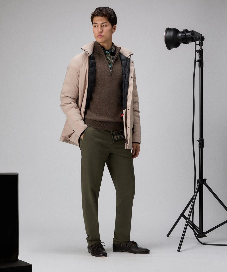 PEUTEREY PEEBLES SRT PEU556801192020 852  BLOUSON JACKET Giacca stretch con cappuccio estraibile - Atelier Fratelli Carbè