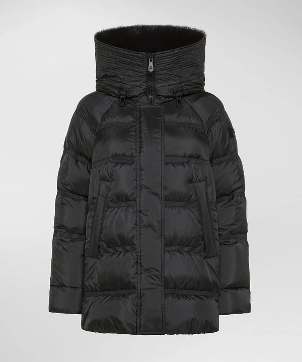 PEUTEREY TAKAN MQN 04 FUR PED543901181967 NER DOWN JACKET - Atelier Fratelli Carbè