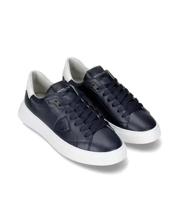 PHILIPPE MODEL BTLU V016  SNEAKER Sneaker bassa Temple uomo - blu - Atelier Fratelli Carbè