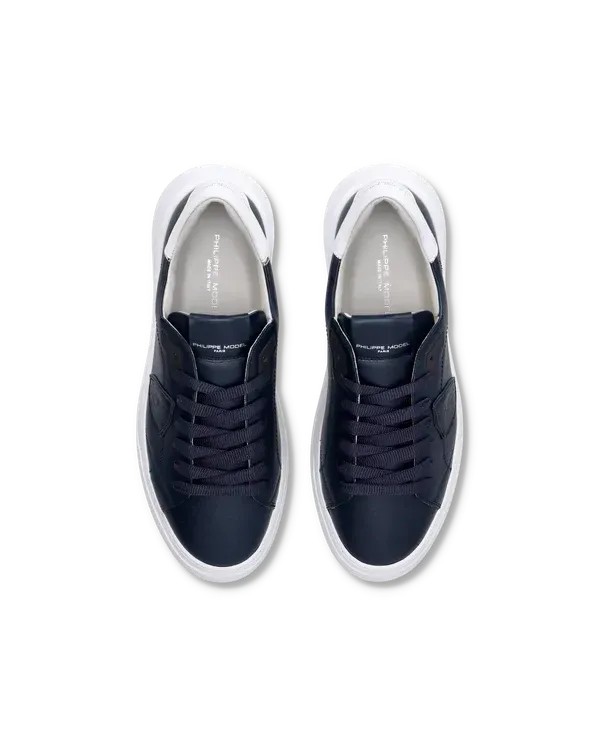 PHILIPPE MODEL BTLU V016  SNEAKER Sneaker bassa Temple uomo - blu - Atelier Fratelli Carbè