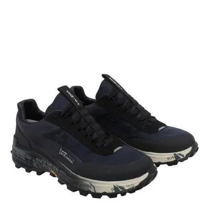 PREMIATA Devin 526 sneaker - dettaglio laterale, colore blu