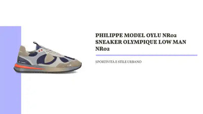 PHILIPPE MODEL OYLU NR02 SNEAKER OLYMPIQUE LOW MAN NR02 by@Outfy