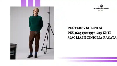 PEUTEREY SIRONI 01 PEU562399011970 689 KNIT Maglia in ciniglia rasata by@Outfy