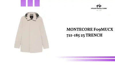 MONTECORE F09MUCX 721-185 23 TRENCH by@Outfy