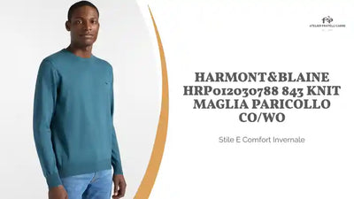 Harmont&amp;Blaine HRP012030788 843 KNIT MAGLIA PARICOLLO CO/WO by@Outfy