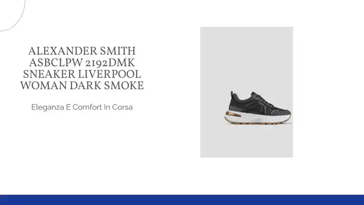 ALEXANDER SMITH ASBCLPW 2192DMK SNEAKER LIVERPOOL WOMAN DARK SMOKE by@Outfy