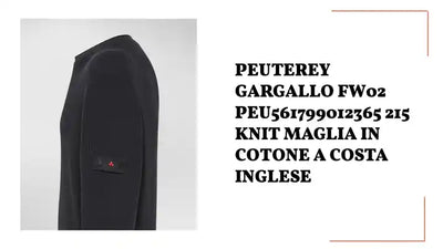 PEUTEREY GARGALLO FW02 PEU561799012365 215 KNIT Maglia in cotone a costa inglese by@Outfy