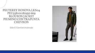 PEUTEREY HONOVA LKS04 PEU558101181950 669 BLOUSON JACKET Piumino con trapunta chevron by@Outfy