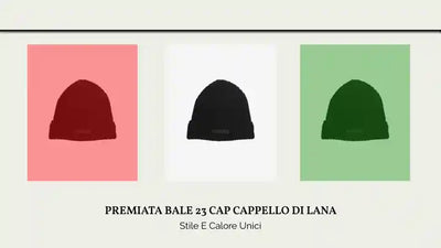PREMIATA BALE 23 CAP CAPPELLO DI LANA by@Outfy