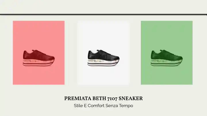 PREMIATA BETH 7107 SNEAKER by@Outfy