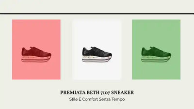 PREMIATA BETH 7107 SNEAKER by@Outfy