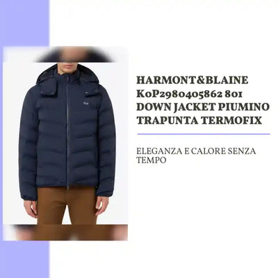Harmont&amp;Blaine K0P2980405862 801 DOWN JACKET PIUMINO TRAPUNTA TERMOFIX by@Outfy