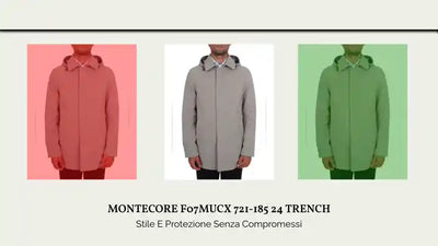 MONTECORE F07MUCX 721-185 24 TRENCH by@Outfy