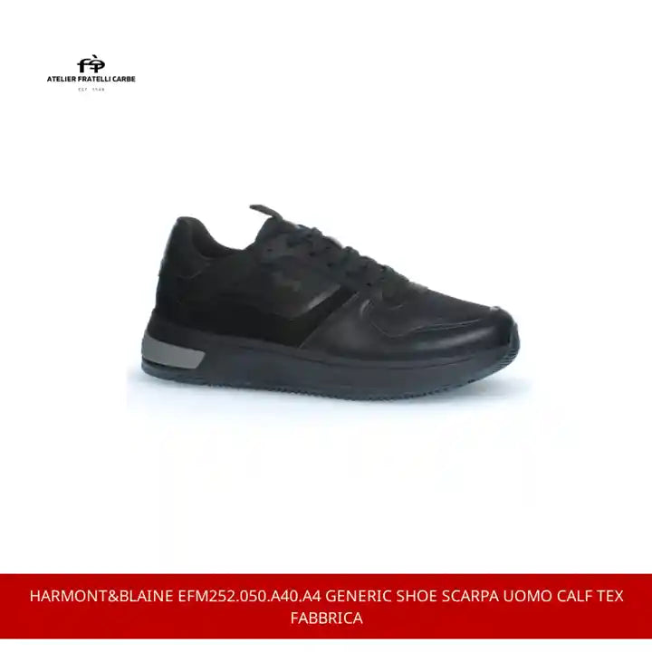 Harmont&amp;Blaine EFM252.050.A40.A4 GENERIC SHOE SCARPA UOMO CALF TEX FABBRICA by@Outfy