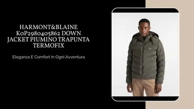 Harmont&amp;Blaine K0P2980405862 DOWN JACKET PIUMINO TRAPUNTA TERMOFIX by@Outfy