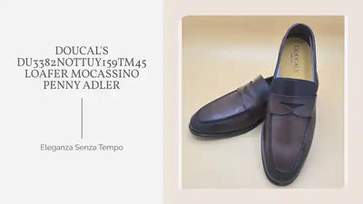 DOUCAL'S DU3382NOTTUY159TM45 LOAFER MOCASSINO PENNY ADLER by@Outfy